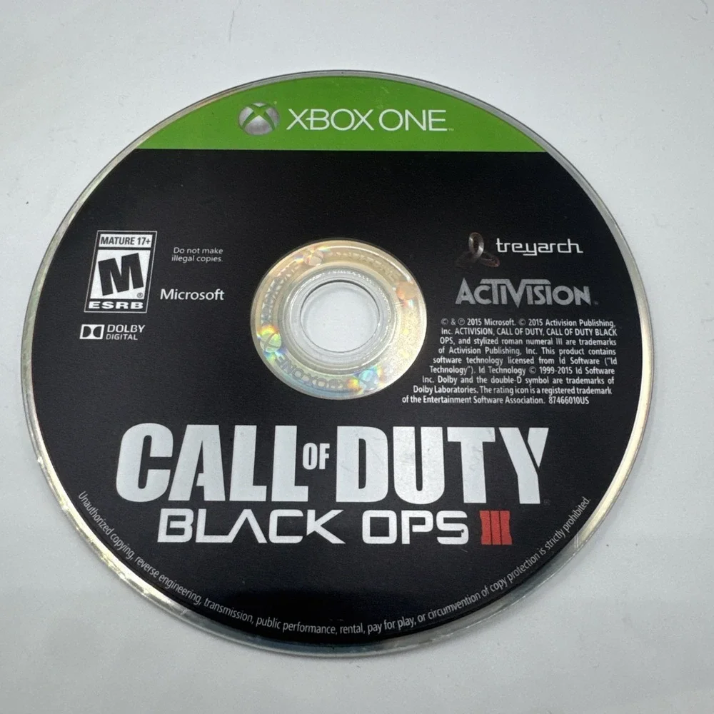 Call of Duty Black Ops 3 BO3 Xbox One Disc Only